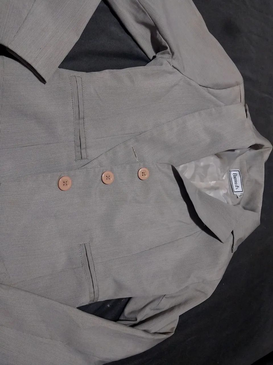 Blazer Bege Barred's - Foto 2