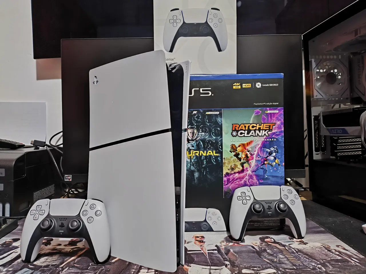 PS5 SLIM DIGITAL SEMI-NOVO