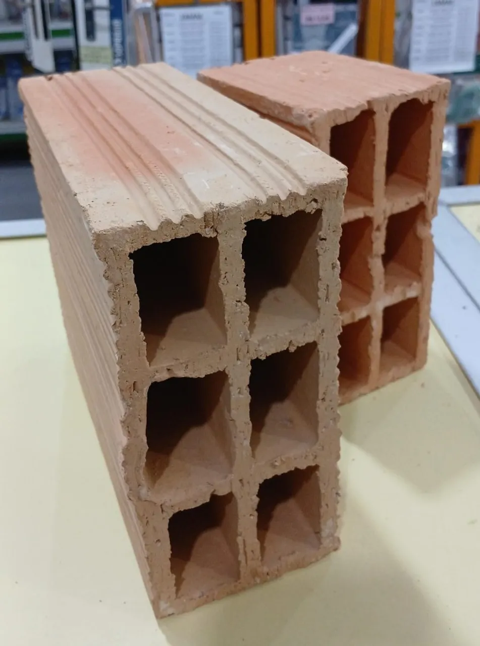 Bloco Grande Sergipano 9 x 19 x 24 - 6 furos - milheiro
