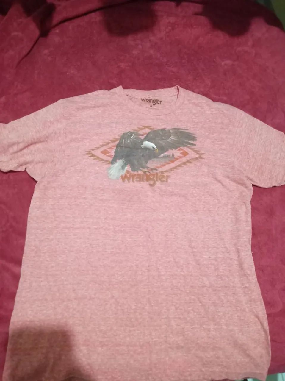 Camiseta Wrangler com estampa de águia