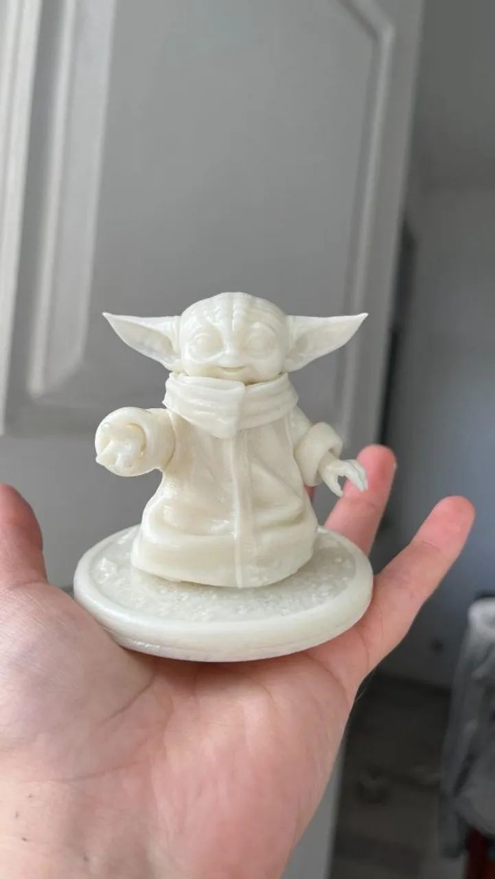 Boneco Baby Yoda em 3D Impresso - Foto 3