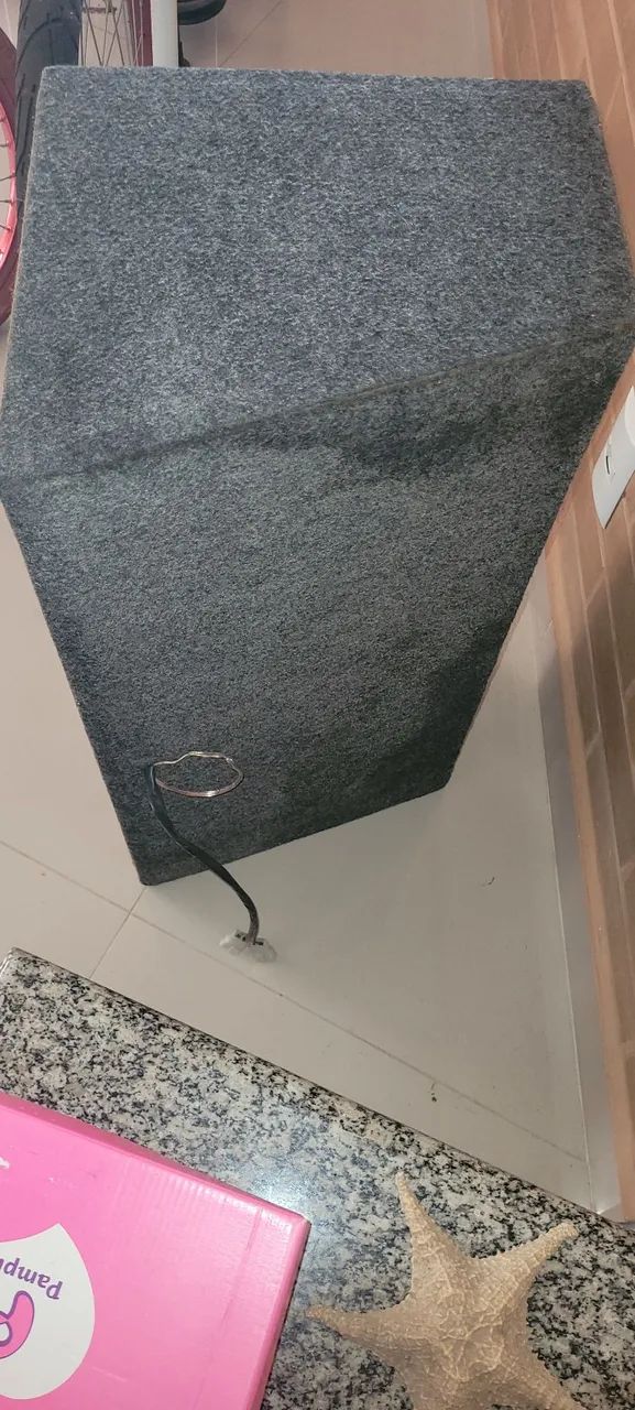 Caixa de Som para Subwoofer 10" dutada independente  - Foto 3