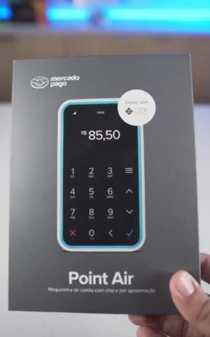 Maquininha de Cartão Point Air - Mercado Pago