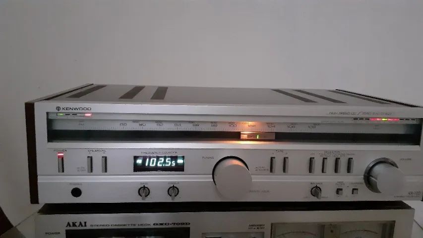 Receiver Kenwood kr 720 Impecavel  - Foto 3