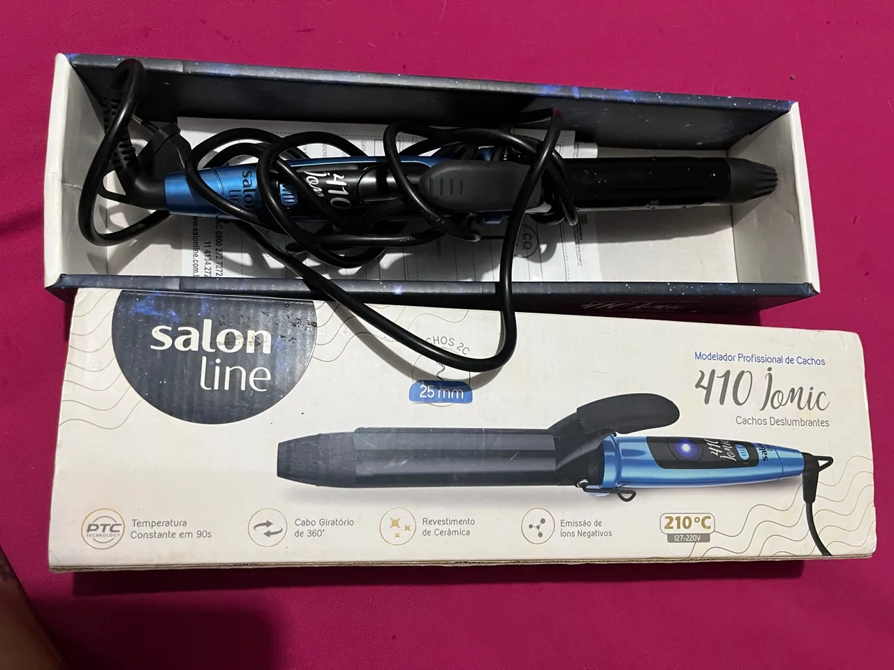Modelador de Cachos Salon Line 410 Jonic