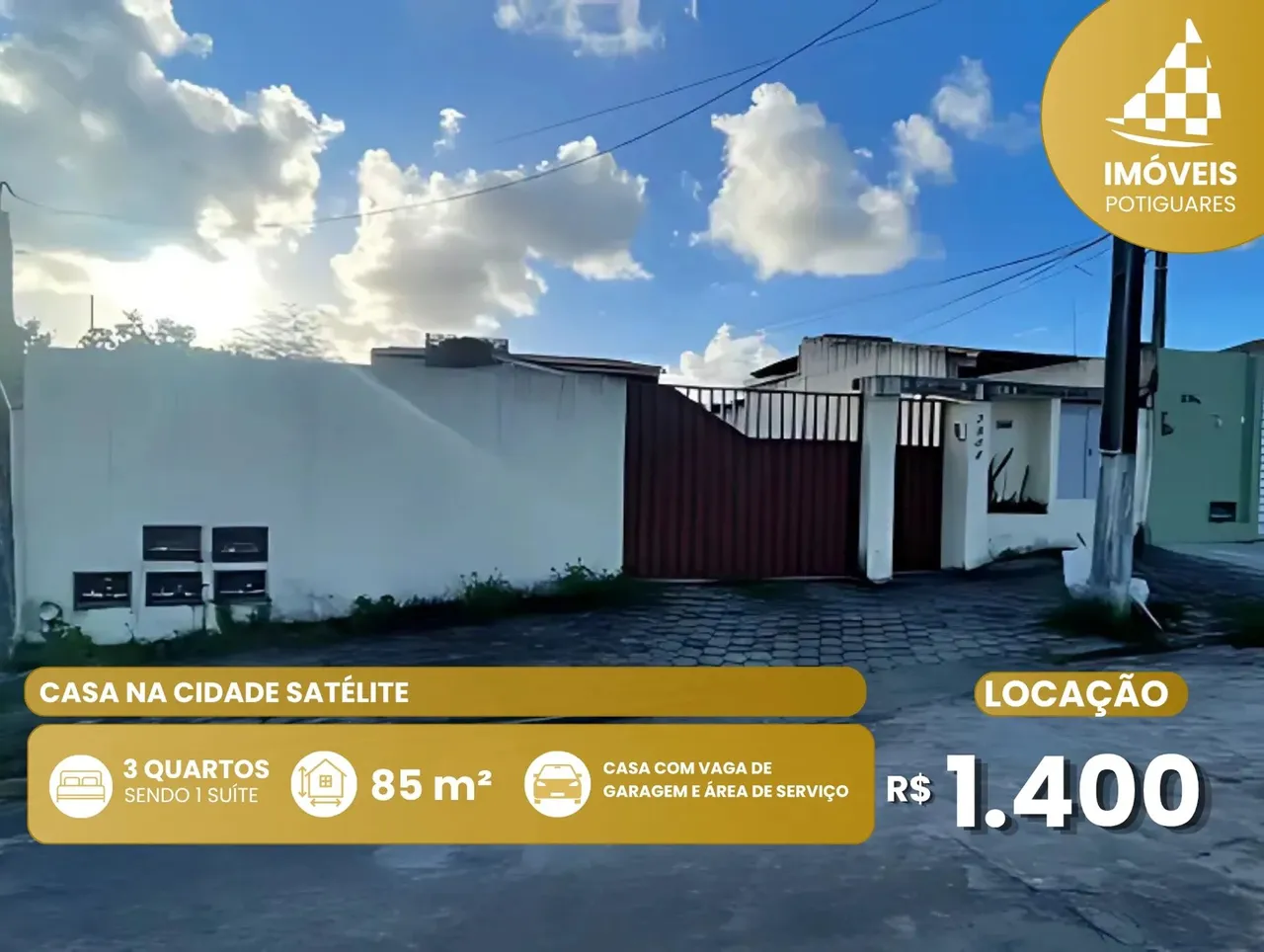 Casa para aluguel em Satélite.