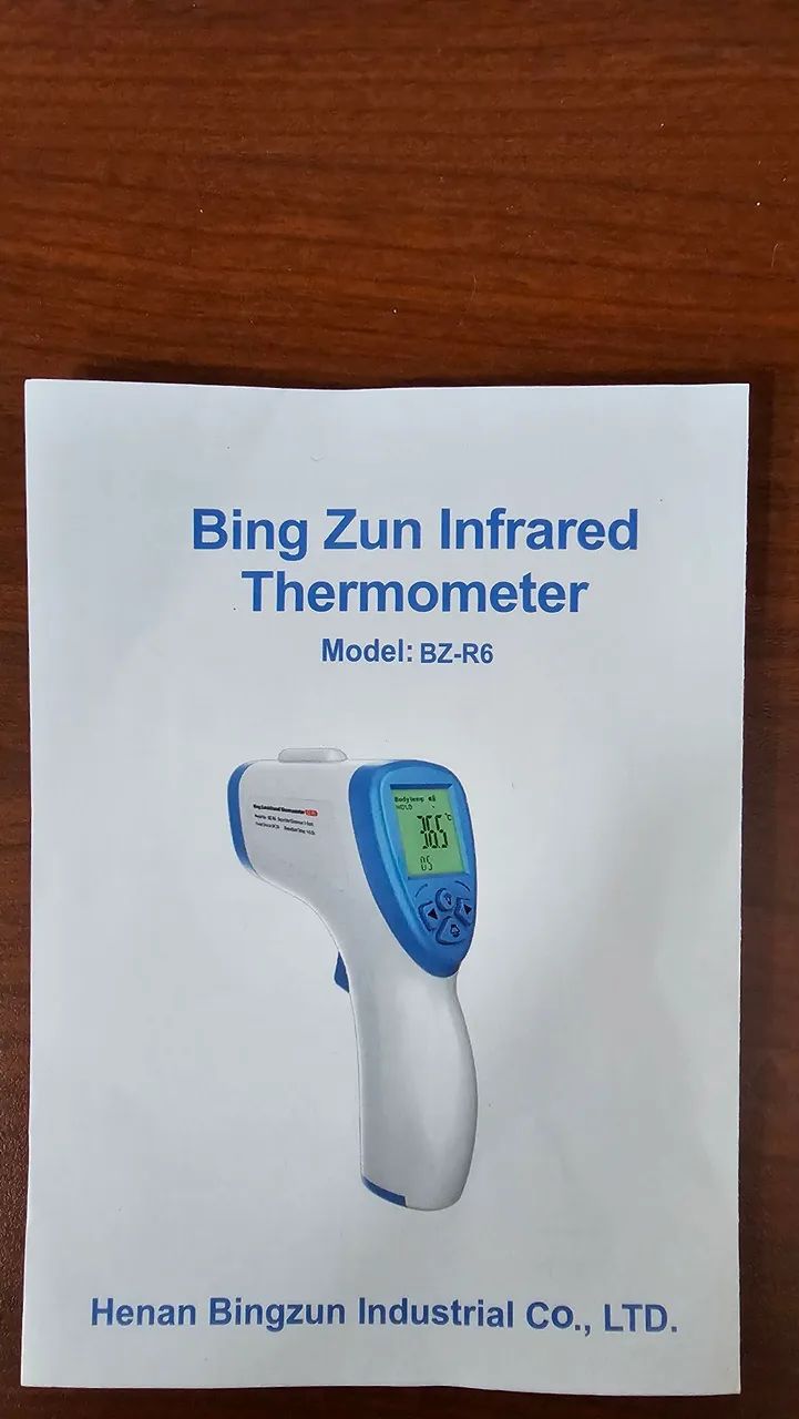 Termômetro Infravermelho Bing Zun BZ-R6