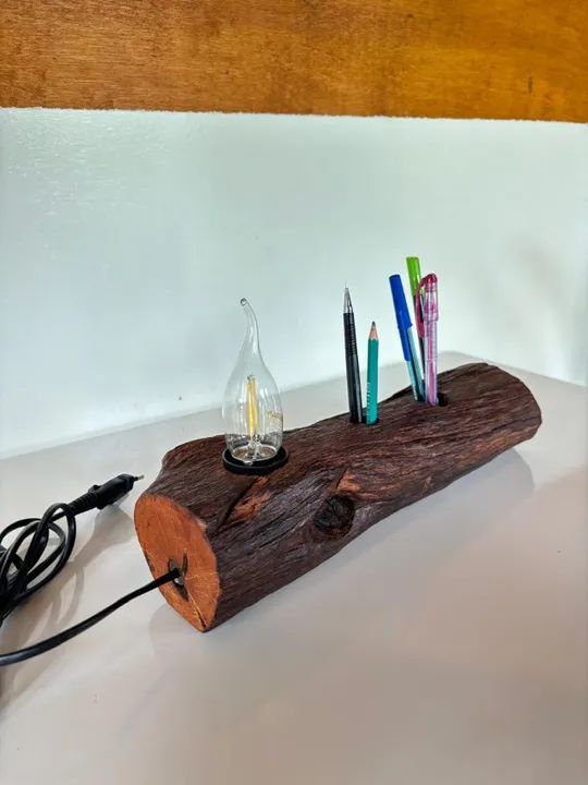 Luminária rústica - Foto 4