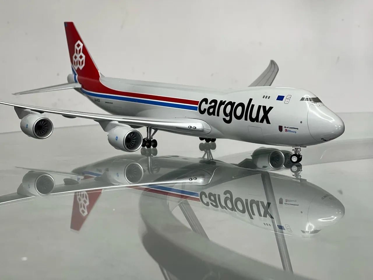 Miniatura Cargolux Boeing 747-400