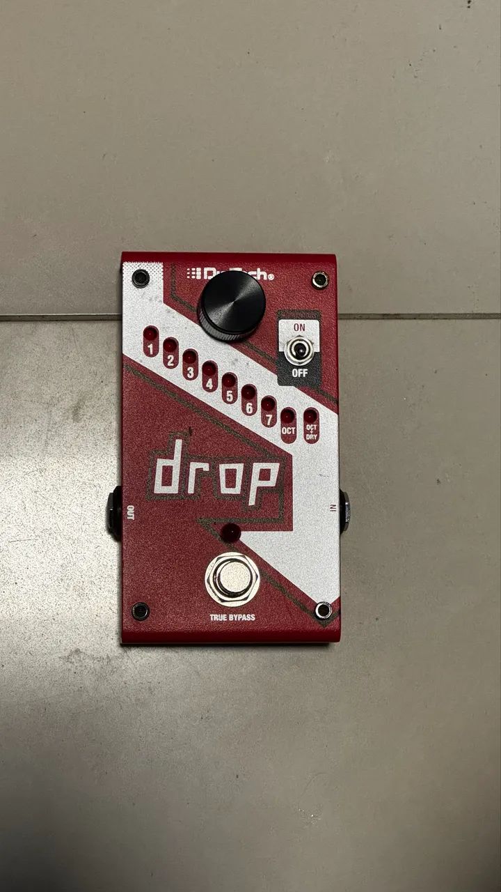 Pedal de guitarra Digitech Drop - Instrumentos musicais - Centro