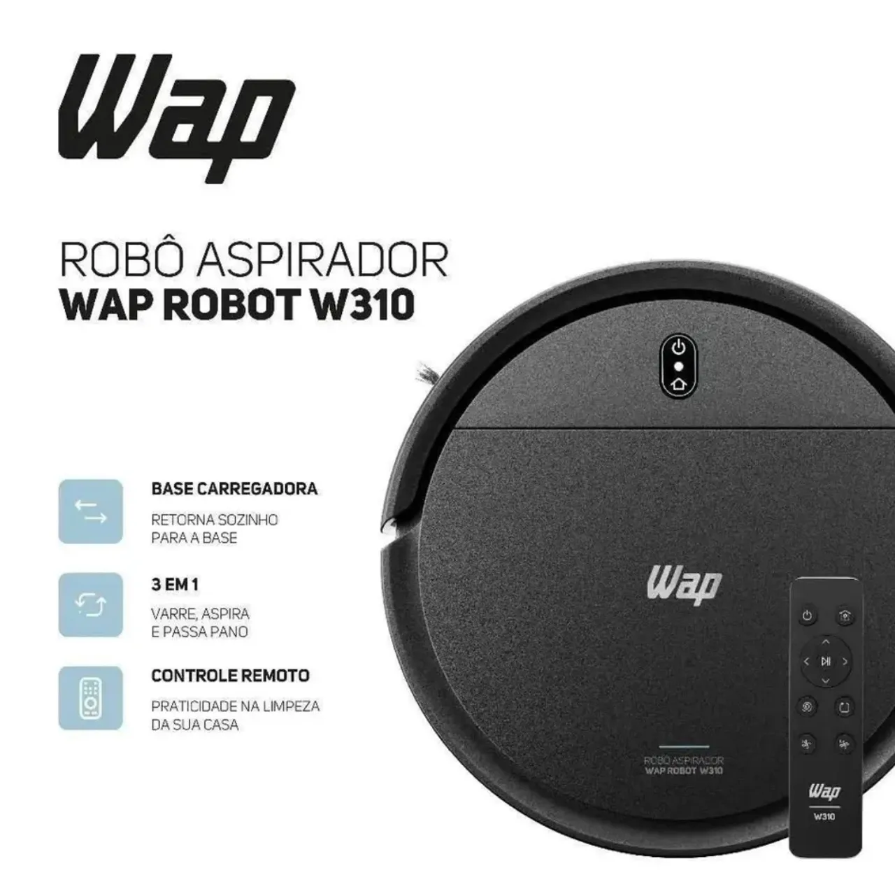 Robô aspirador Wap 310