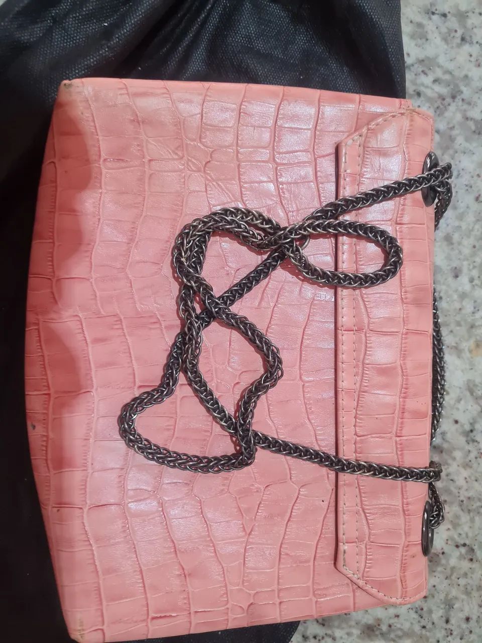 Bolsa Corello couro legítimo sem uso - Foto 2