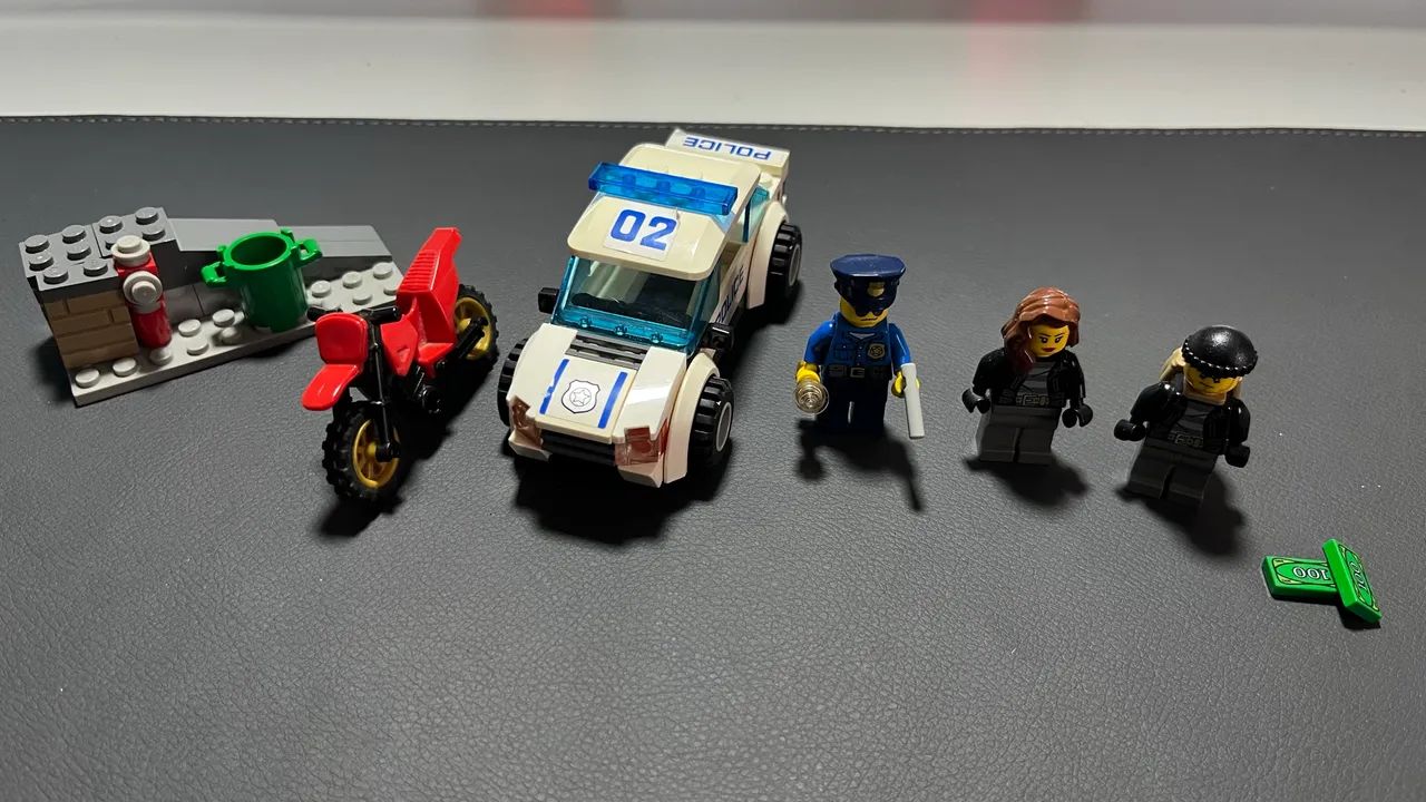 lego polícia e ladrão