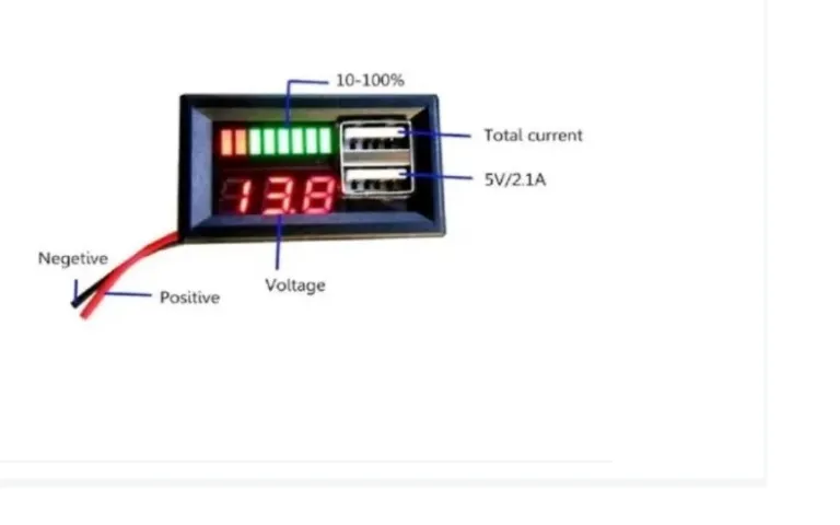 Voltímetro Digital Automotivo 12v
