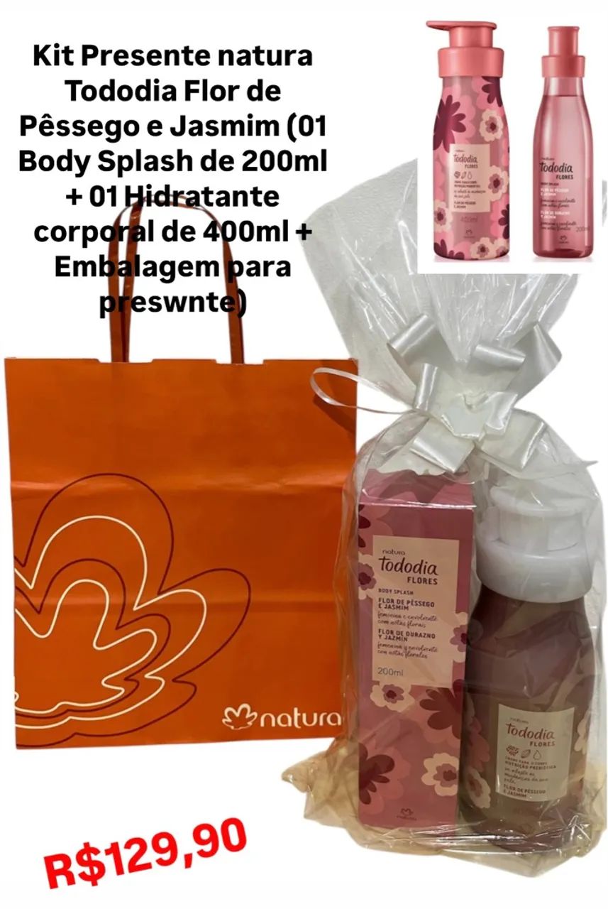 Tenho a pronta entrega esses Kits para presentes, natura.