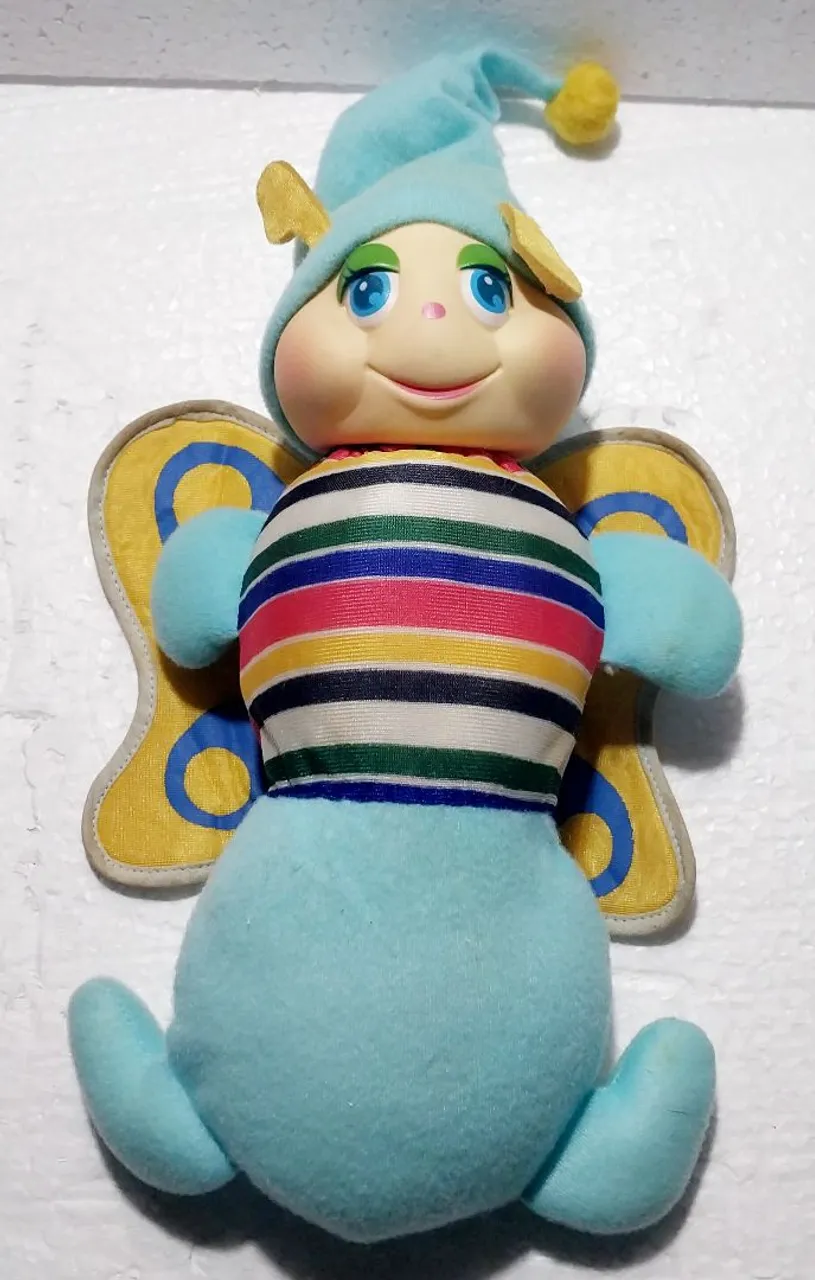 Antigo boneco pelúcia Dilin Dilin