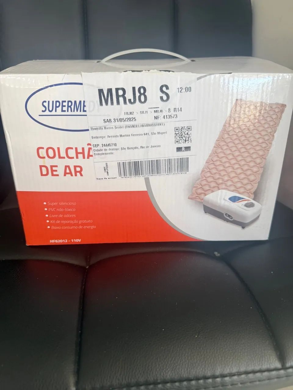 Colchão Inflável Hospitalar Antiescaras com Bomba - Foto 2