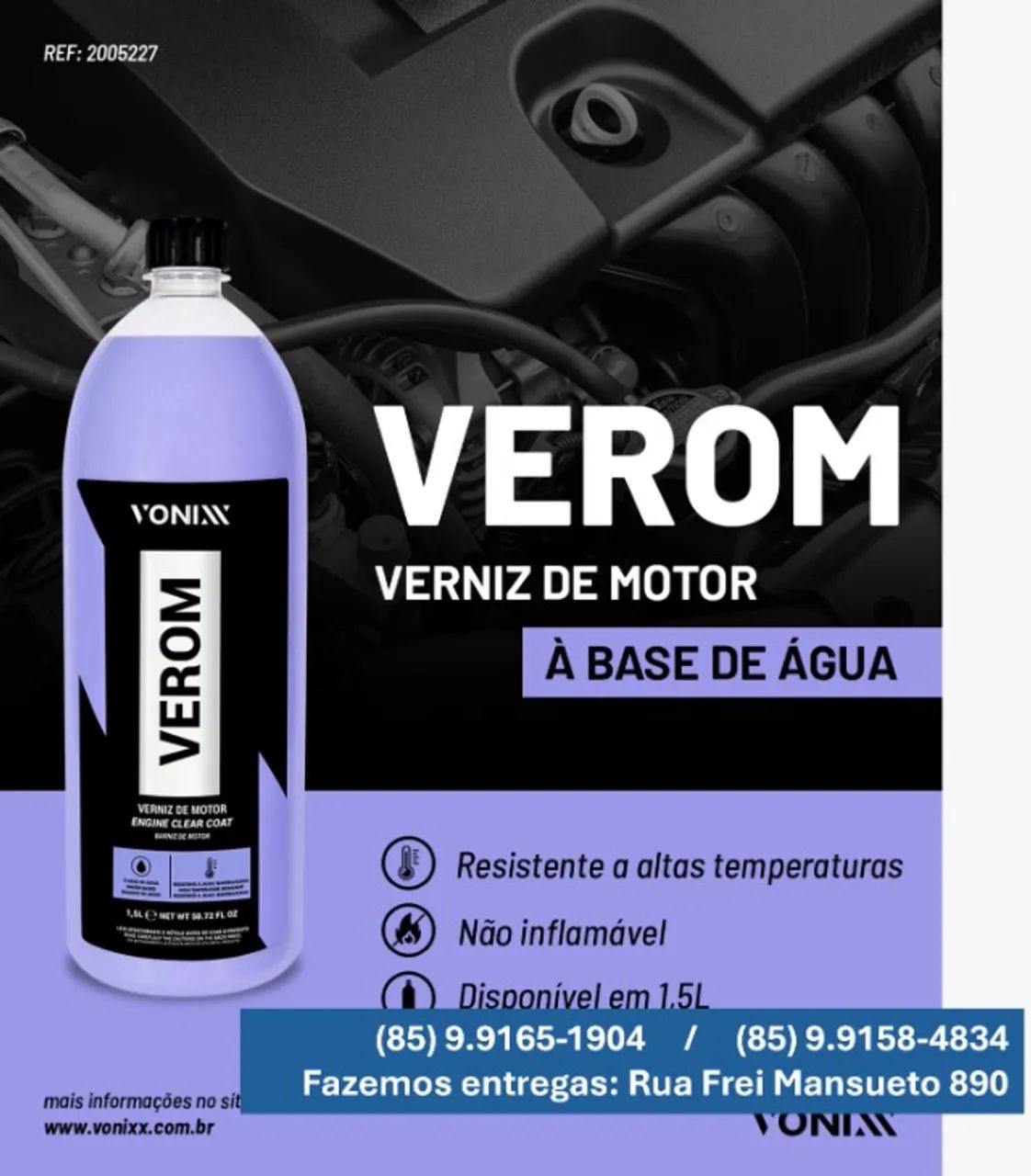 Verom Verniz de Motor 1,5l - Vonixx