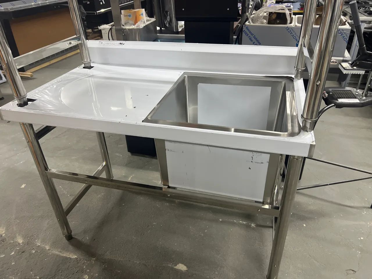 BANCADA PIA INOX 304 