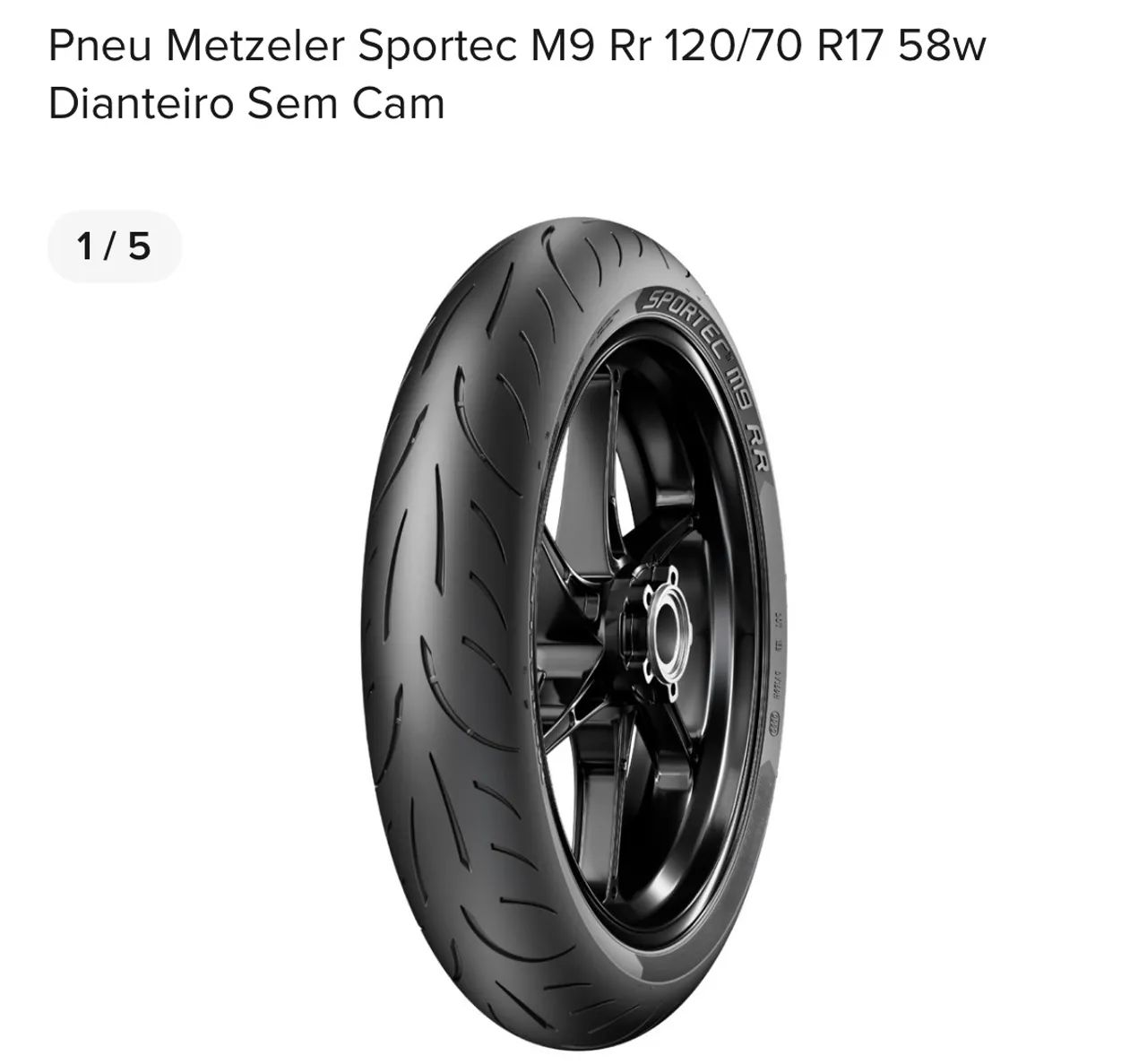 Pneu 120/70 R17 Ducati Multistrada 1200 - Foto 4