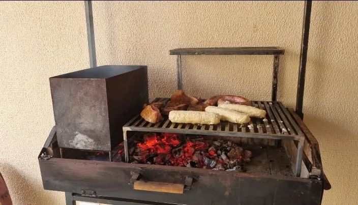 Churrasqueira Parrilla com duas grelhas ( argentina e uruguaia). - Foto 2
