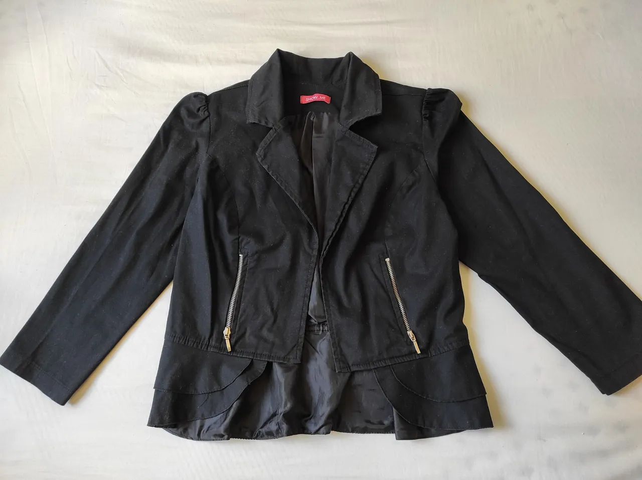 Casaco / Jaqueta Feminino Preto