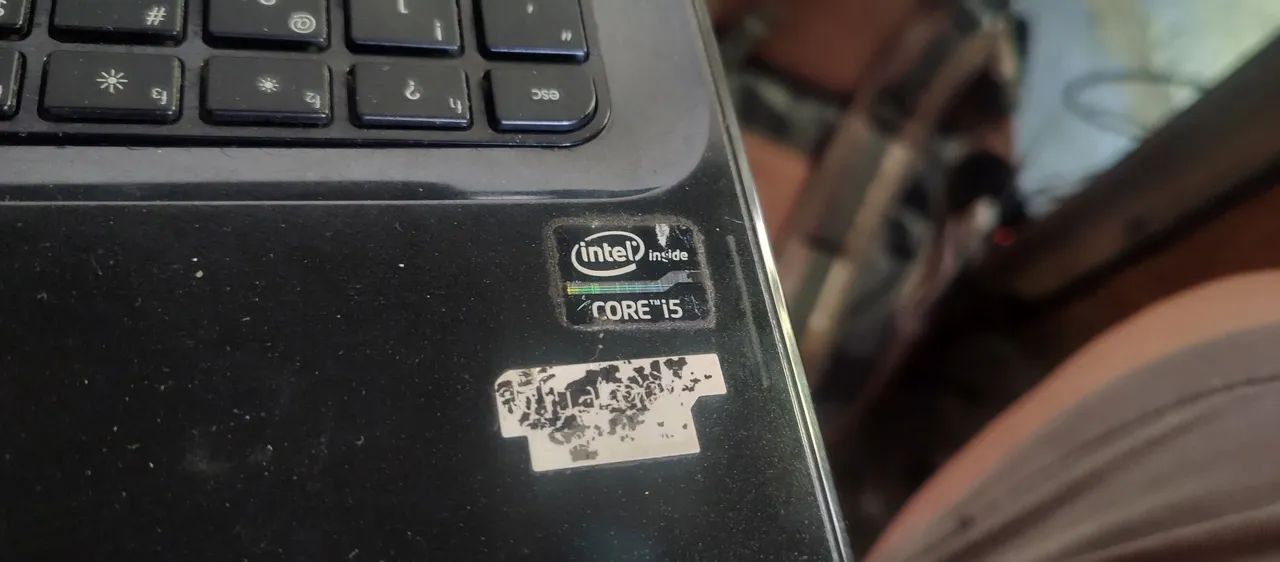 Carcaça de notebook Hp com tá na foto - Foto 2