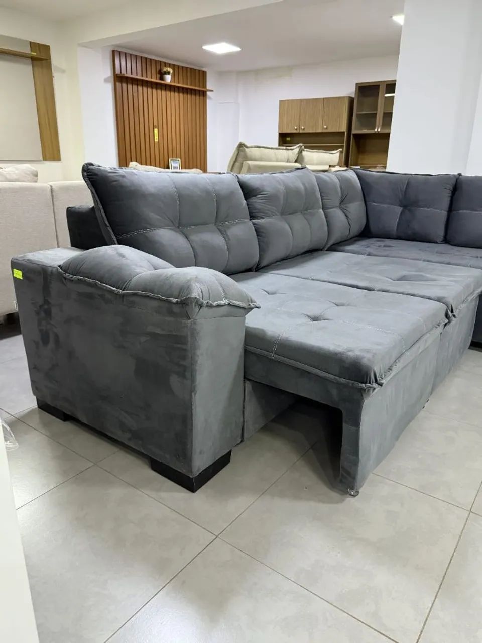 Sofá de canto retrátil taurus D33 - Foto 3