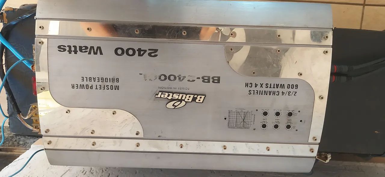 Caixa de som completa 2 rex 300 RMS+ cornetas 1 twitter  - Foto 3