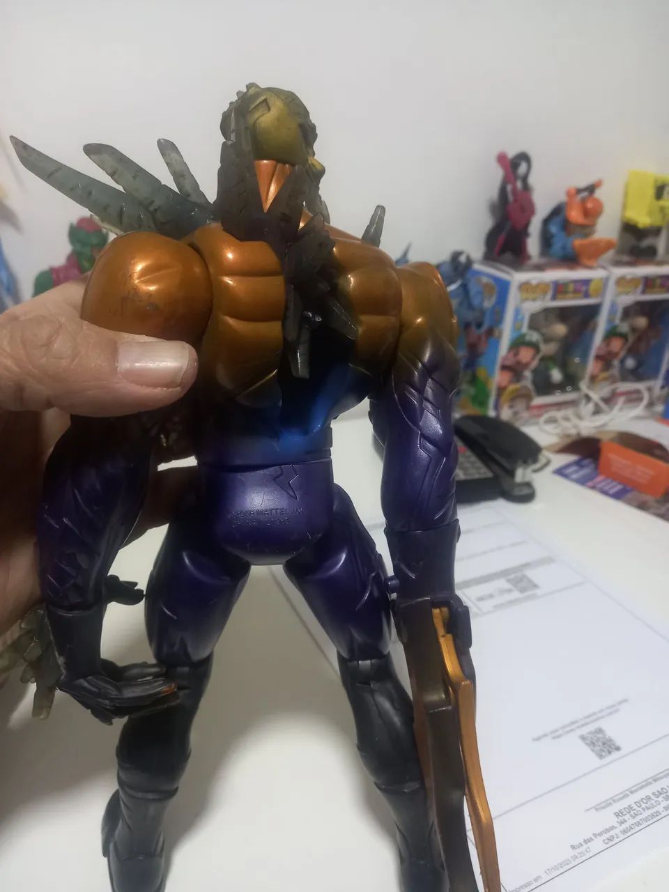 BONECO VILAO MAX STEEL  - Foto 4