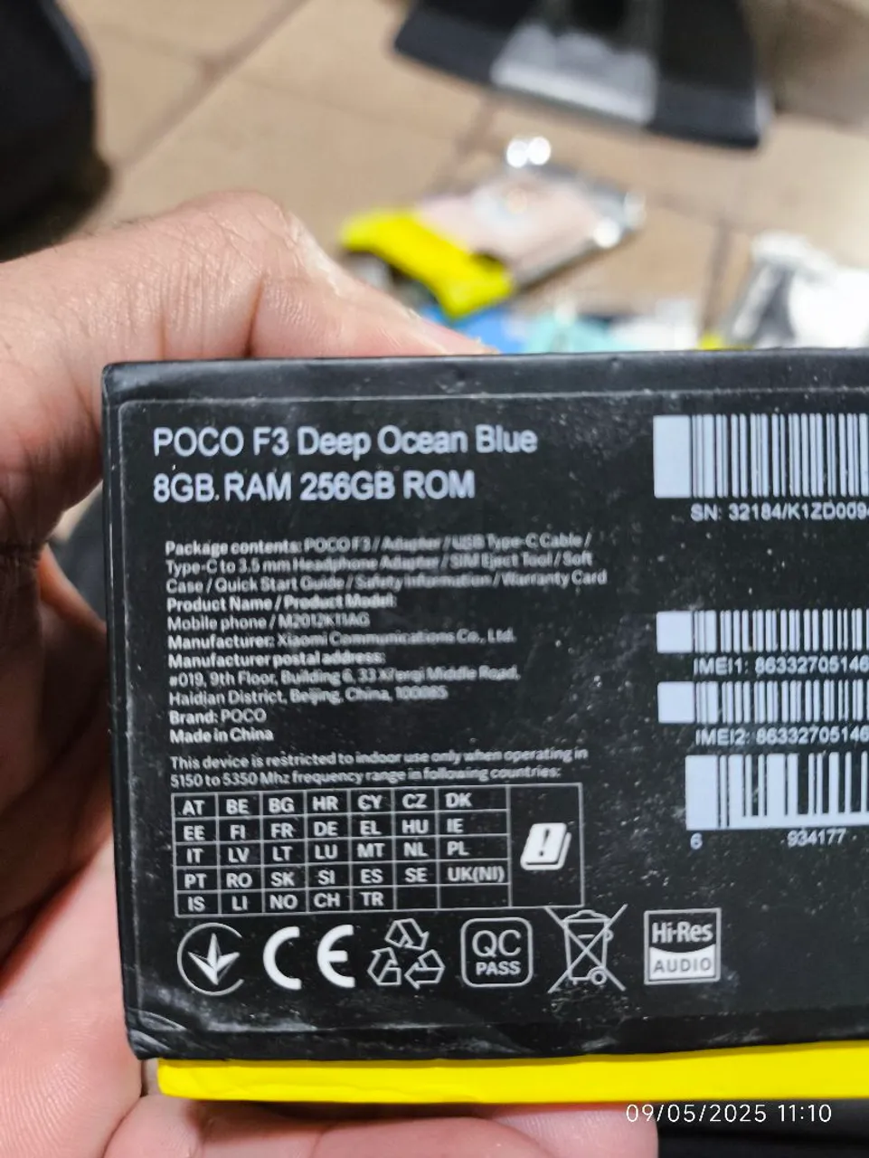 POCO F3 8/256GB 5G impecável