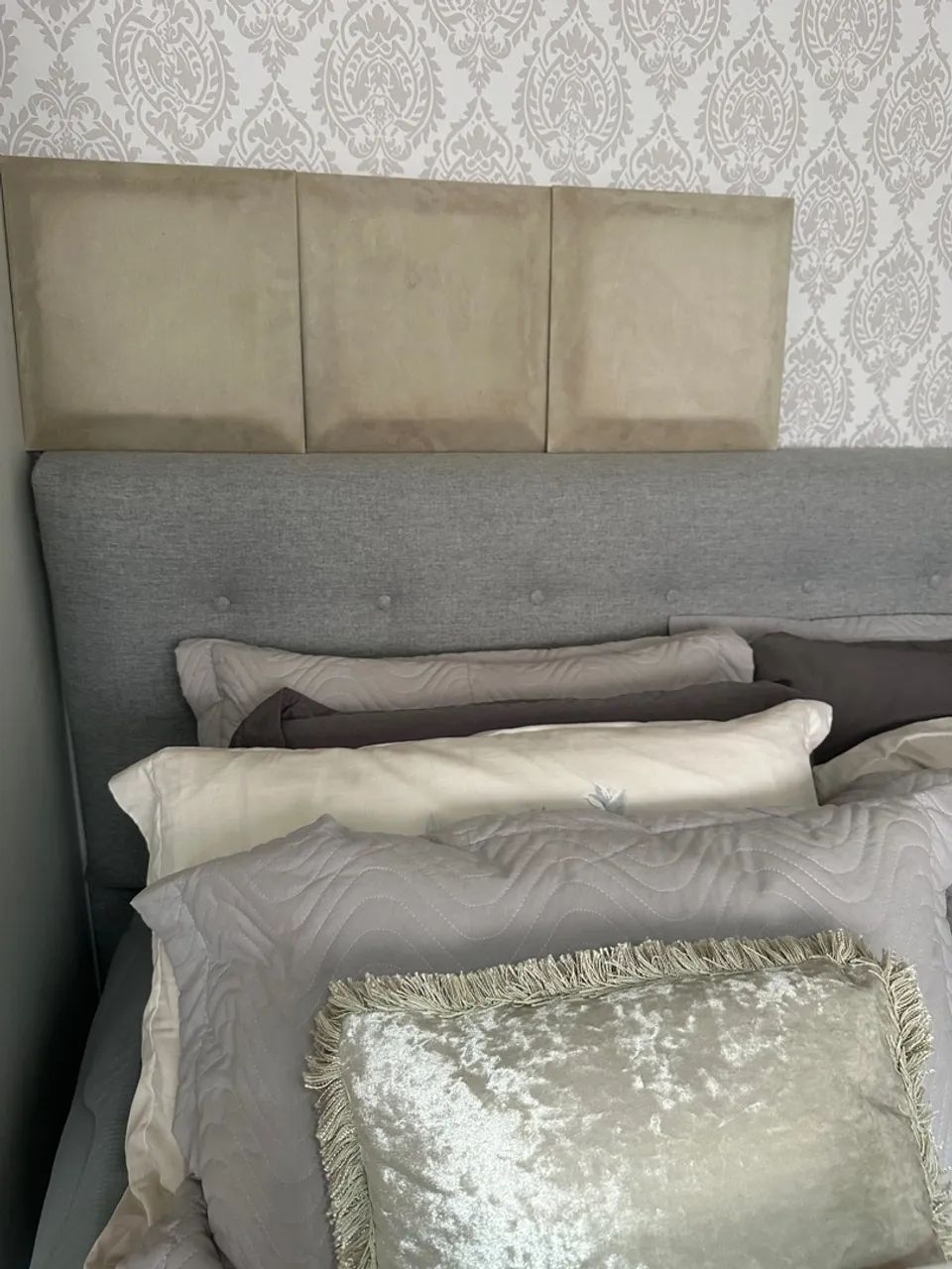 Placas Modulares Suede Bege - Foto 2
