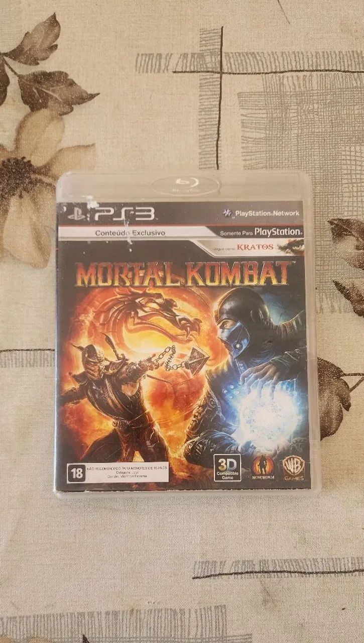 Jogo Ps3 Mortal Combat Original