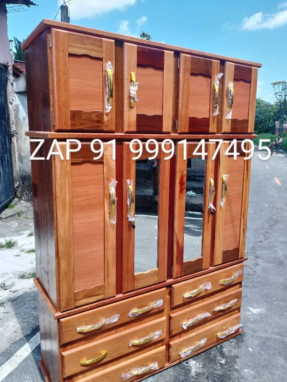 GUARDA ROUPA DE CASAL NOVO APRONTA ENTREGA