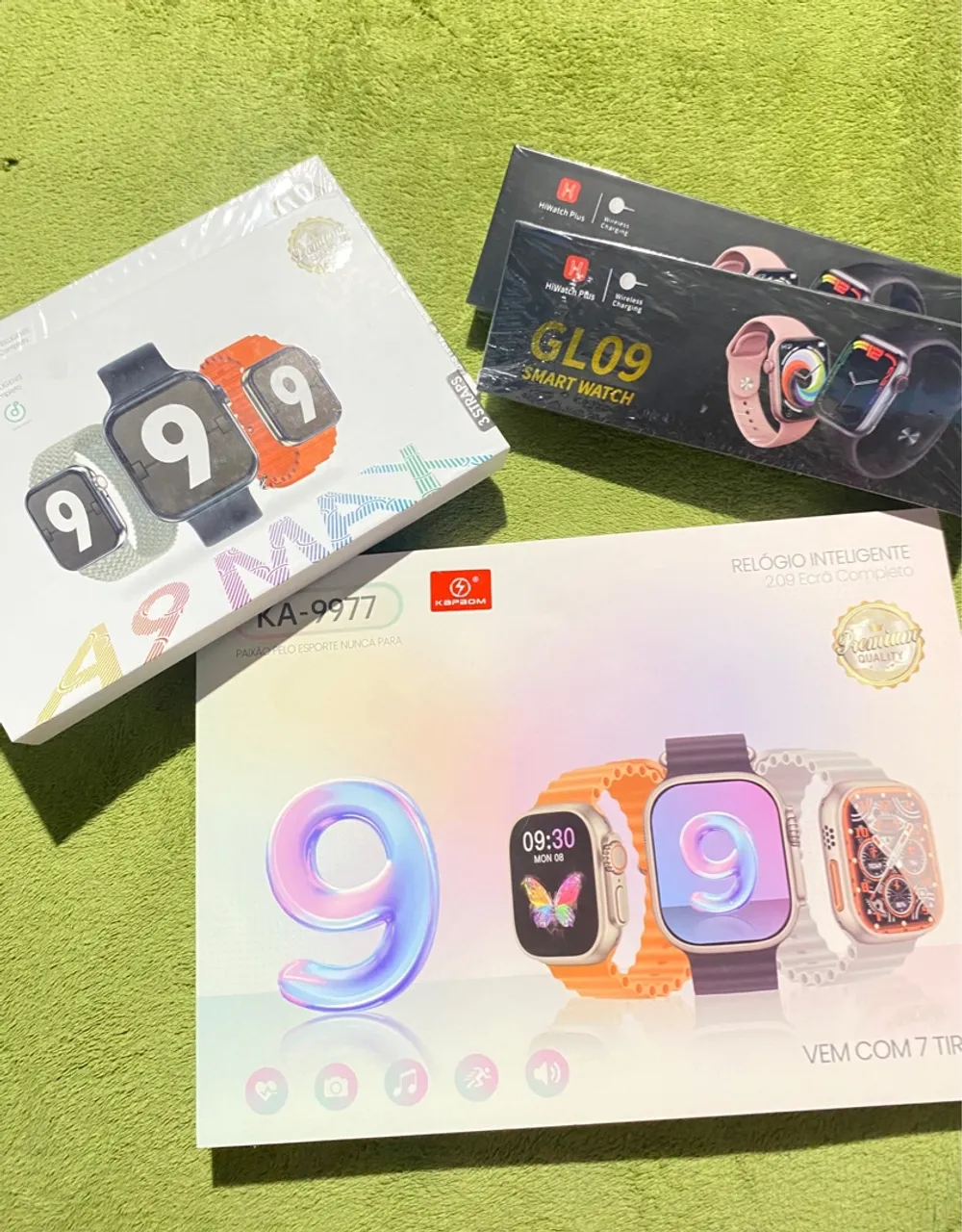 Smartwatch GL09 e A9 Max