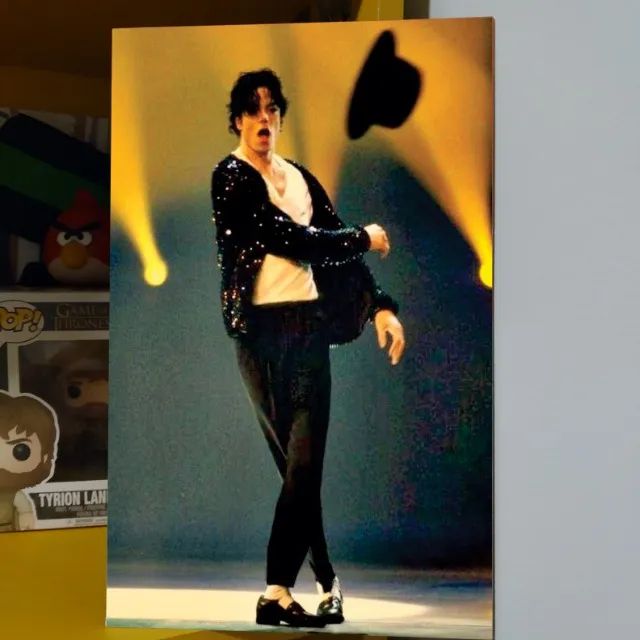 Decoração Michael Jackson, The King of Pop quadros placa decorativa parede casa - Foto 5