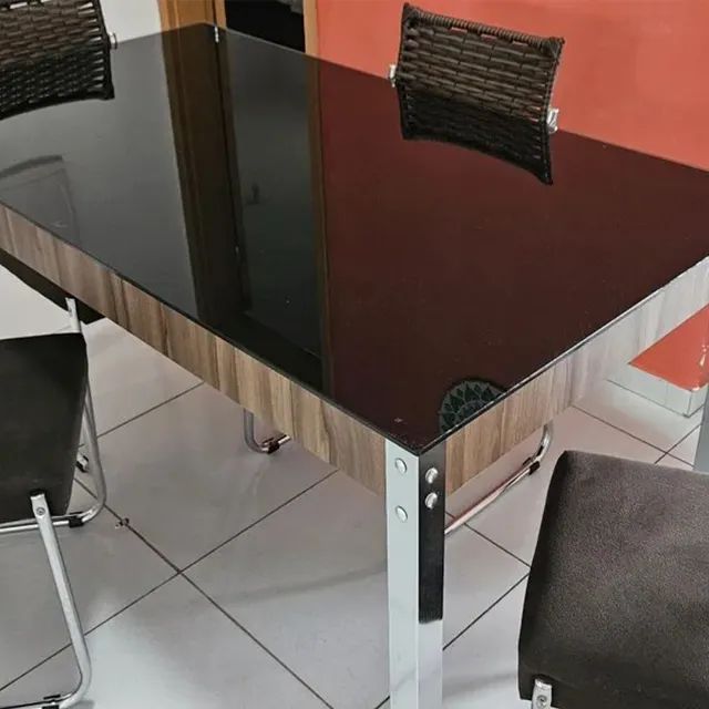 Envelopamento de mesa de vidro - Foto 5