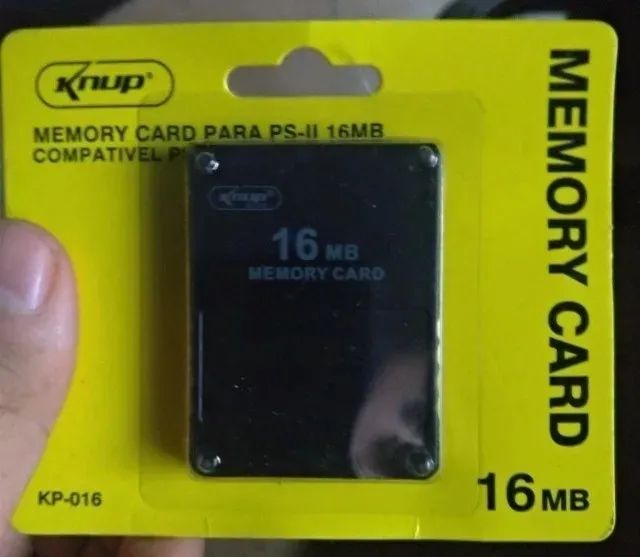 memory card 16 mb knup kp-016 para ps2 - Foto 2