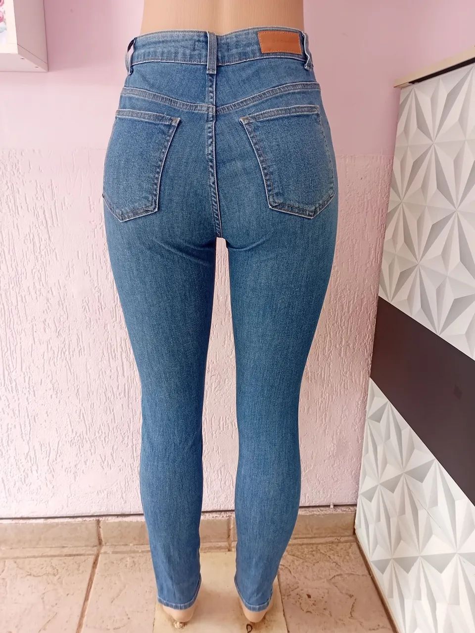 Calça jeans feminina  - Foto 2