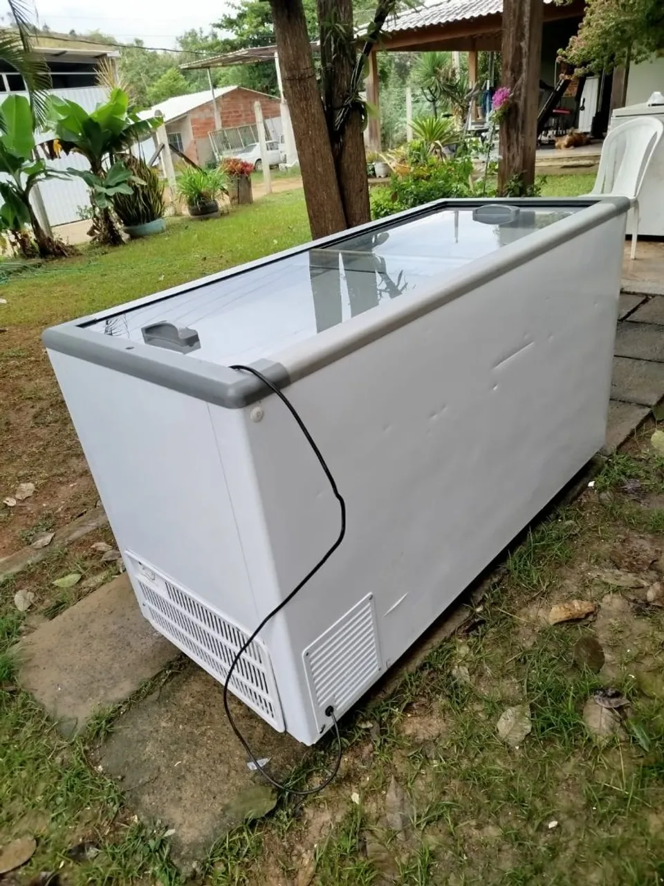 Freezer Horizontal com Tampa de Vidro