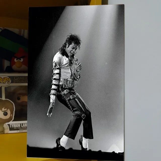 Decoração Michael Jackson, The King of Pop quadros placa decorativa parede casa - Foto 6