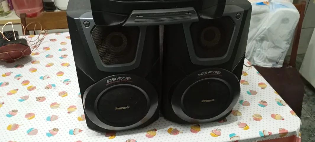 Panasonic SA-AK25 5 CD Changer Dual Tape Stereo leia o anúncio