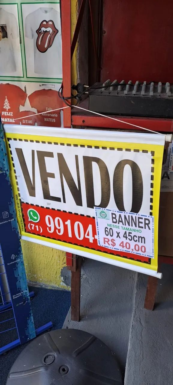 BANNER 60x45cm