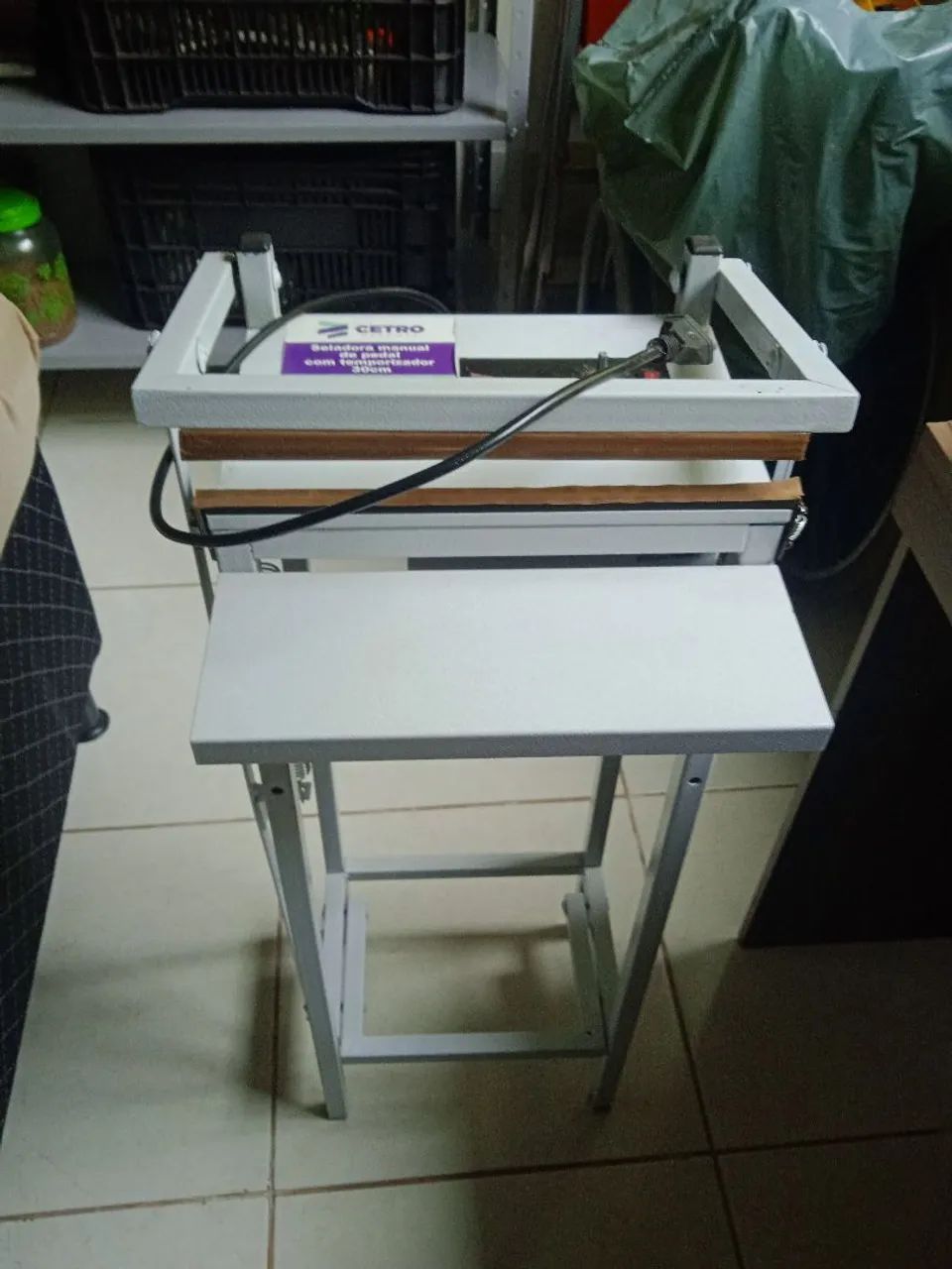 Seladora de pedal com selagem uniforme cetro 30 cmt  - Foto 3