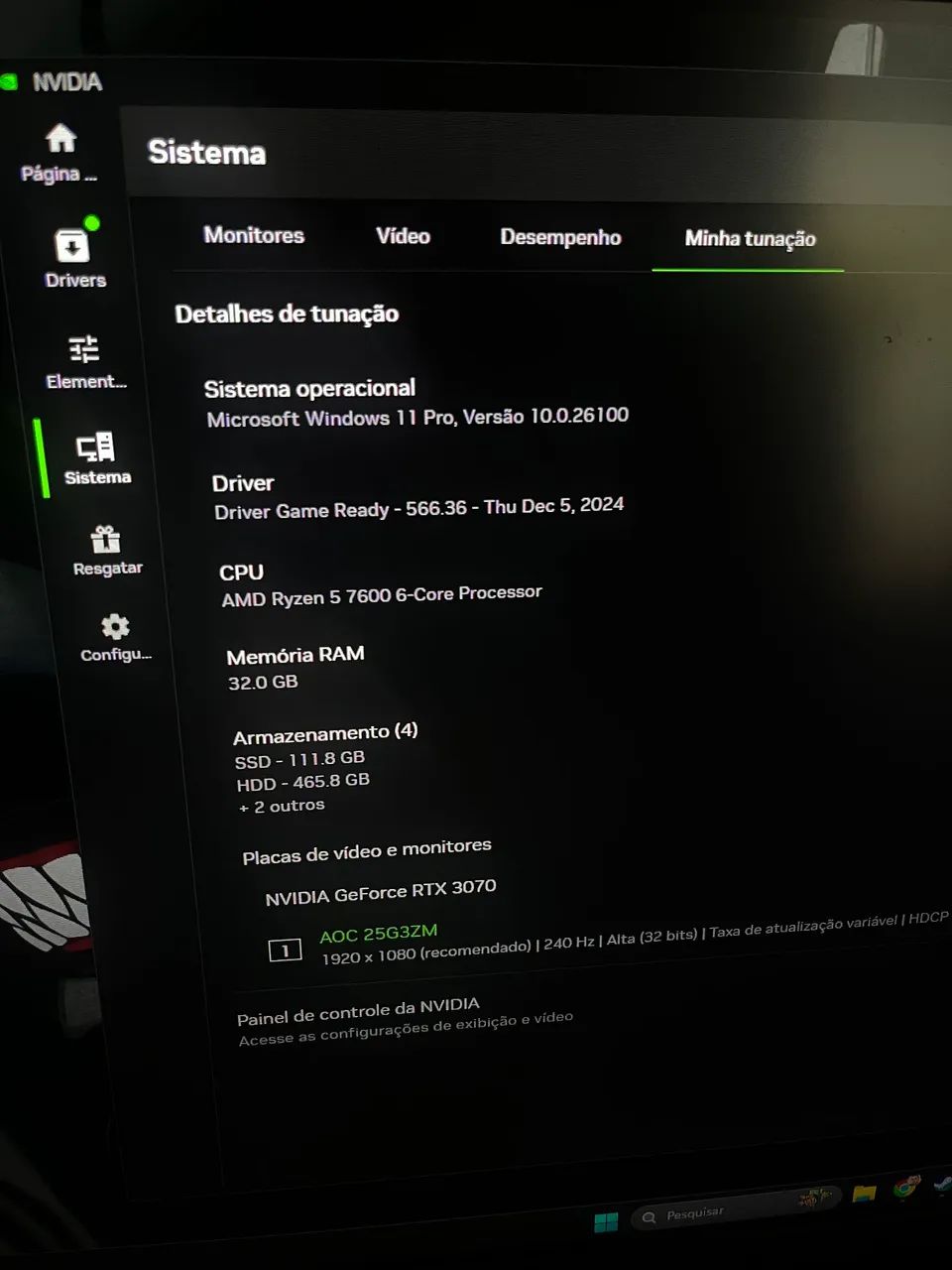 Pc games ryzen 7600, rtx 3070 e 32gb ddr5 - Foto 2
