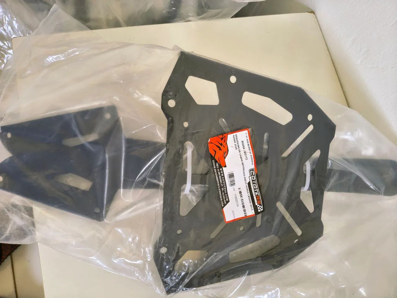 protetor de carenagem da nx 500  wats *23 - Foto 5