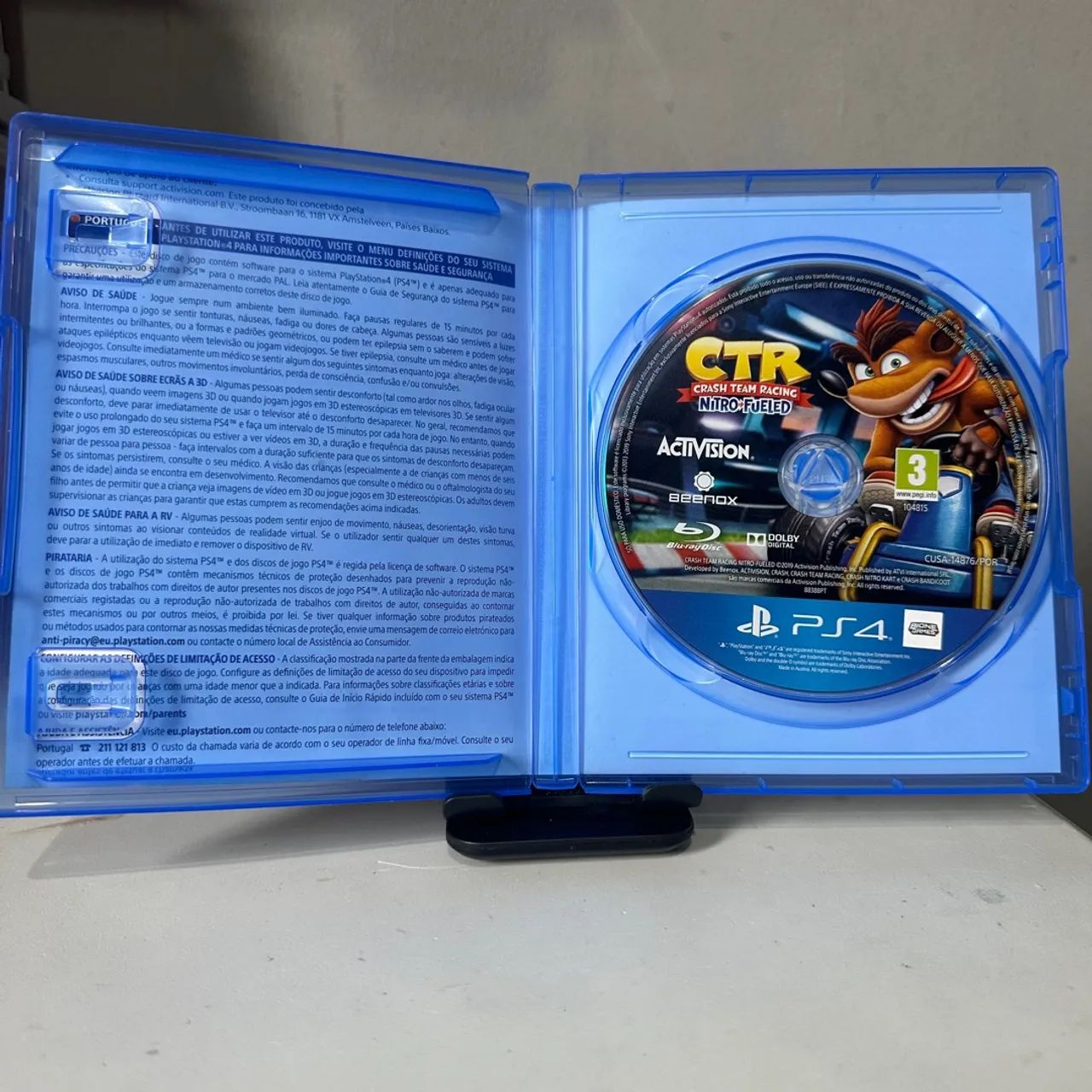 CTR Crash Team Racing Nitro Fuelled PS4 Usado - Foto 2