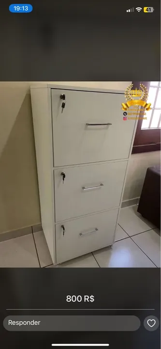 Carrinho auxiliar
