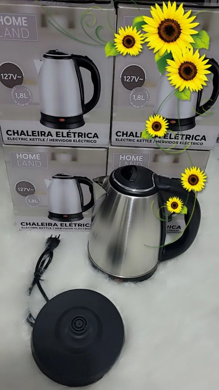 Chaleira Elétrica 1,8L Home Land 127V - Foto 2