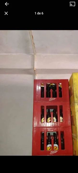 Caixa de Coca-Cola e garrafa de cerveja - Foto 5